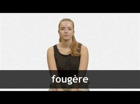 FOUGÈRE in English .